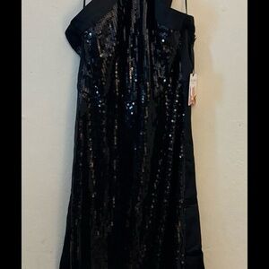 Prabal Gurung Midnight Sequin Dress